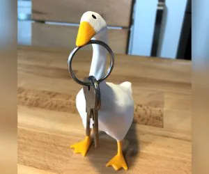 Entitled Goose From Untitled Goose Game 3D Models