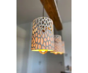 Voronoi Dining Table Lamp 3D Models