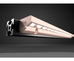 Led Strip Holder For Voron 2.4 3D Models