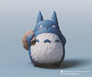 Medium Totoromy Neighbor Totoro 3D Models