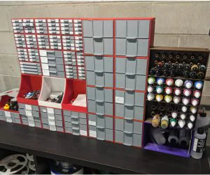Paint Storage System 3D Models