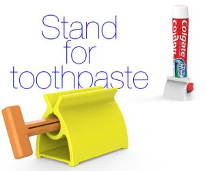 Stand For Toothpaste V2 3D Models