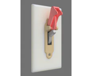 Missile Light Switch Cover 3D Models