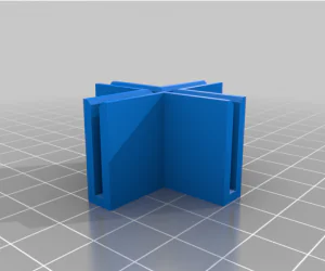 Drawer Organizer For Use With 2In Window Blinds 3D Models
