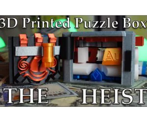 The Heist Puzzle Box 3D Models