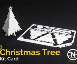 Christmas Tree Kit Card 3D Models