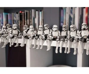 Lunch Atop A Shelf Starwars Troopers 3D Models