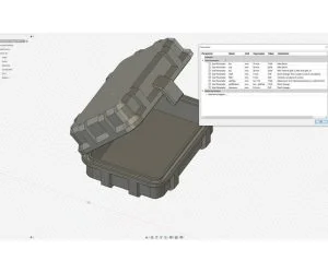 Parametric Rugged Box 3D Models