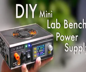 Diy Mini Variable Lab Bench Power Supply 3D Models