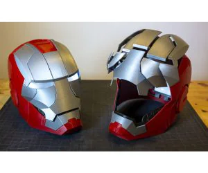 Iron Man Mk5 Helmet 3D Models