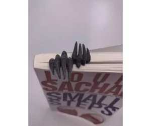 Claws Bookmark 3D Models