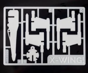 Xwing Kit Card 3D Models