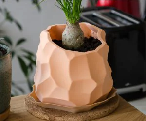Carved Stone Vase Remesheddrainage 3D Models