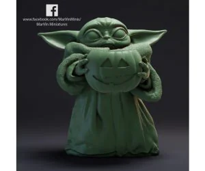 Baby Yoda Halloween Special 3D Models