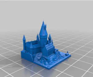 Hogwarts 3D Models