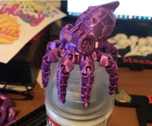 Steampunk Octopus Fix 3D Models