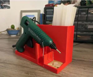 Glue Gun Holder 3D Models