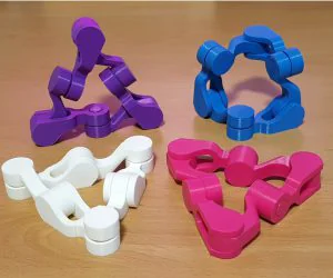 Printinplace Kaleidocycle 3D Models