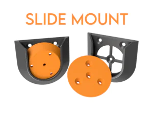 Flush Mounting Plate Two Sizes 3D Models