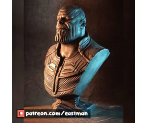 Infinity War Thanos Bust Fan Art 3D Models