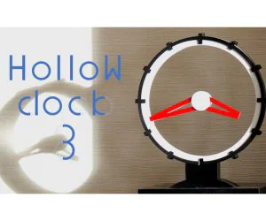 Hollow Clock 3 3D Models