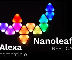 Smart Nanoleaf Replica 3D Models