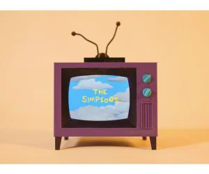The Original Simpsons Tv 3D Models