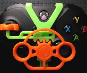 Xbox One Controller Mini Wheel 3D Models