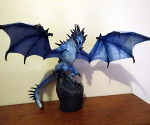 Skyrim Frost Dragon 3D Models