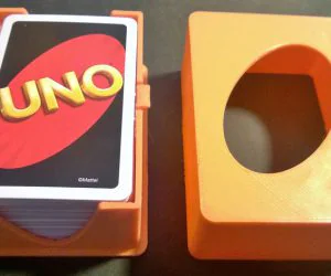 Uno Card Box Deck Holder Kartenschachtel 3D Models