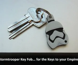 Stormtrooper Key Fob 3D Models