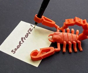Scorpionz… With Rotating Tail And Pincers That Nip 3D Models