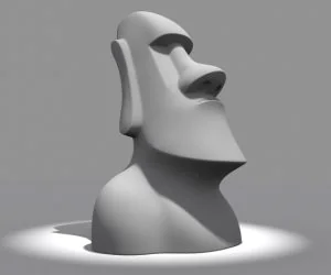 Moai 3D Models