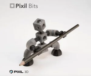Pixil Bits 3D Models