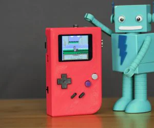 Diy Raspberry Pi Gameboy 3D Models