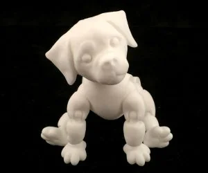3D Jointed Puppy Dog 3D Models