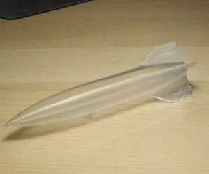 Singleperimeter Rocket For Seamless Spiral Printing 3D Models