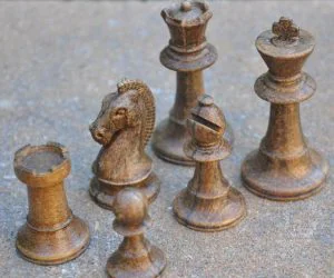 Openscad Chess 3D Models