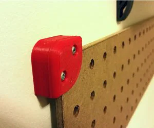Peg Board Corner Brackets 3D Models