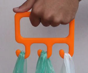 Bag Holder Shopping Handle 3D Models