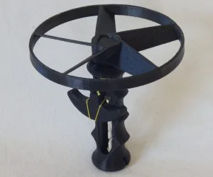 Pull String Helicopter 3D Models