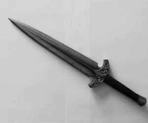 Skyrim Steel Dagger 3D Models