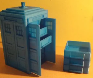 Tardis With Drawers 3D Models
