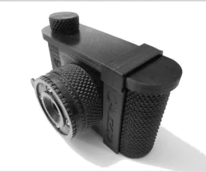 P66 120 Pinhole Camera 3D Models