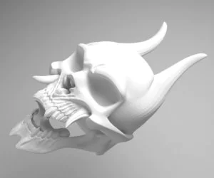 Oni Skull 3D Models