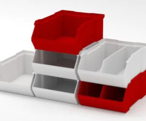 Stackable Box V4 3D Models