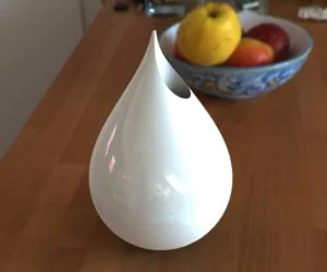 Droplet Vase 3D Models