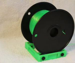 3D Printer Filament Spool Holder Fullyprintable 3D Models