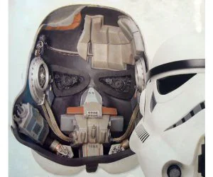 Stormtrooper Helmet Interior Gear Star Wars 3D Models