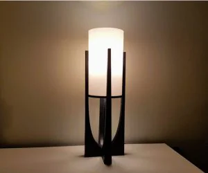 Mid Century Table Lamp 3D Models